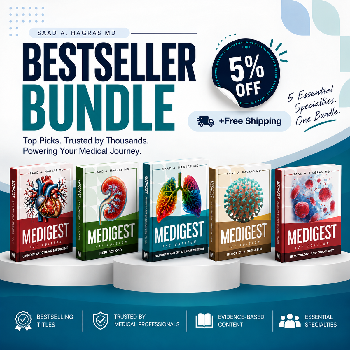 Bestseller Bundle: Buy 5 Get 5% Off
